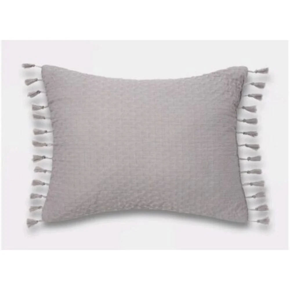 NEW Threshold Full / Queen 5pc Hollins Solid Comforter Set Gray‎